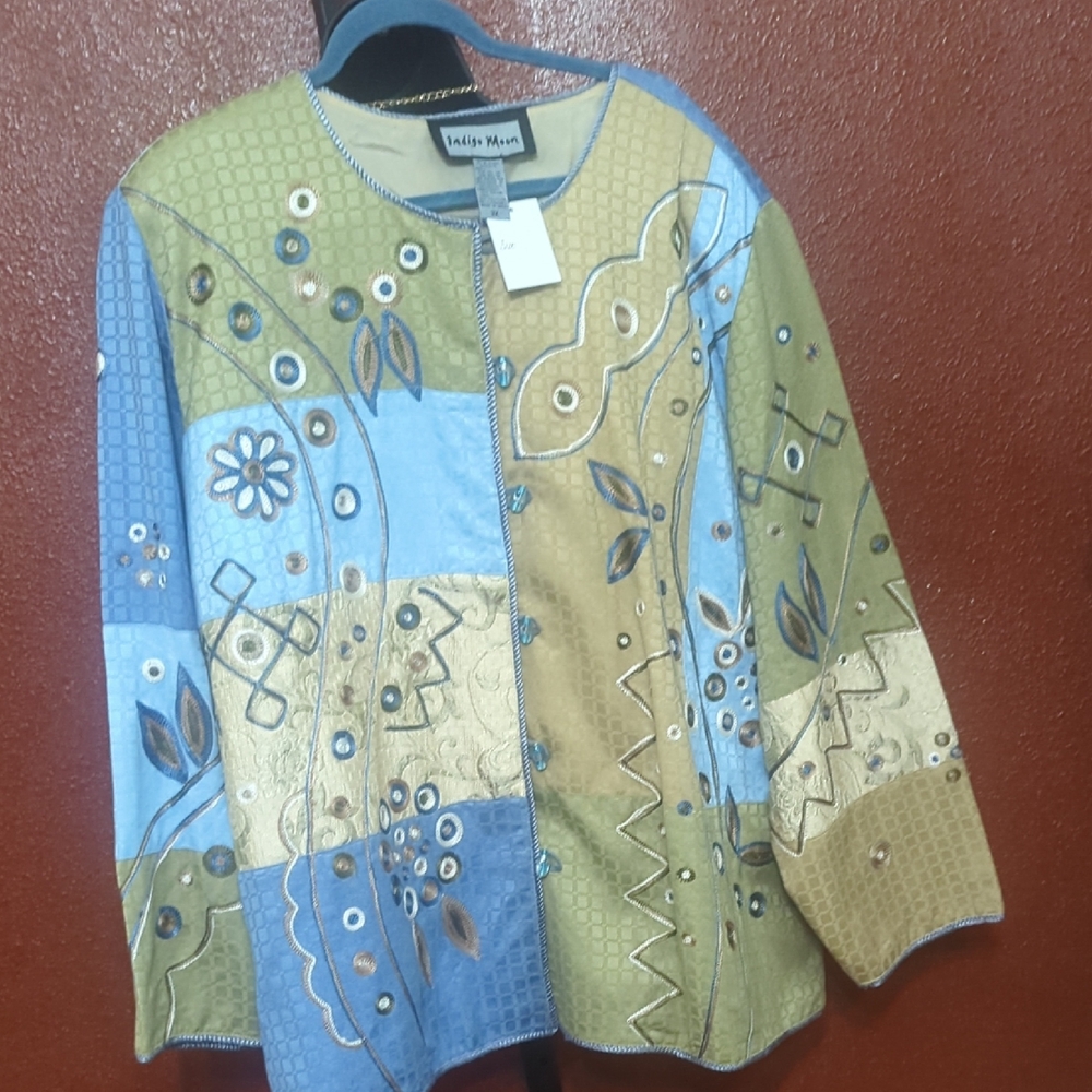 Colorful Embroidered Jacket